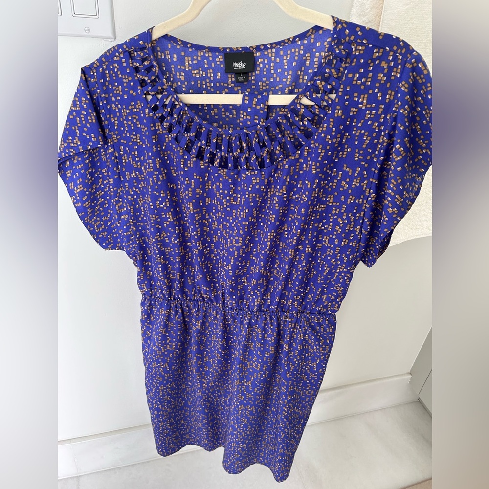 Mossimo blue dress with belt